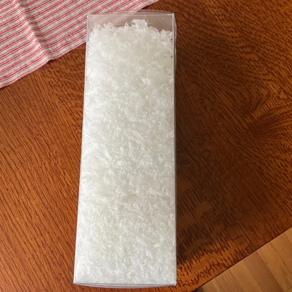 Pottery barn faux snow